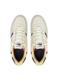 Lacoste Sneakersy 7-48SMA0103 Écru. Materiał: skóra
