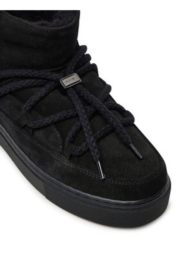 Inuikii Śniegowce Classic Low 75202-004 Czarny. Kolor: czarny. Materiał: zamsz, skóra
