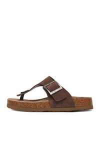 G-Star RAW - G-Star Raw Japonki CWB-WS-1128-51-S Brązowy. Kolor: brązowy. Materiał: skóra, zamsz #5