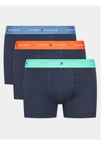 TOMMY HILFIGER - Tommy Hilfiger Komplet 3 par bokserek UM0UM02763 Kolorowy. Materiał: bawełna. Wzór: kolorowy