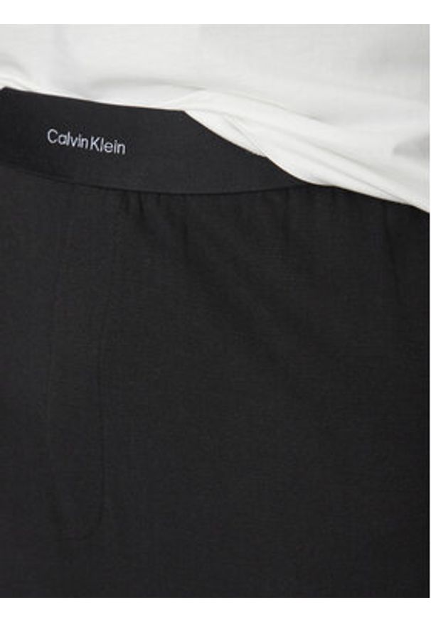 Calvin Klein Underwear Spodnie piżamowe 000NM2706E Czarny Regular Fit. Kolor: czarny. Materiał: bawełna