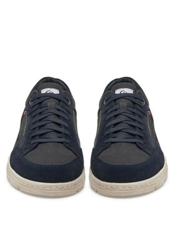 Quiksilver Sneakersy STONE2-101 MB Granatowy. Kolor: niebieski. Materiał: zamsz, skóra