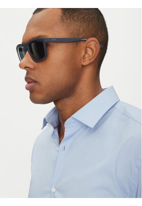 Armani Exchange Okulary przeciwsłoneczne 0AX4149SU 56 610587 Granatowy. Kolor: niebieski