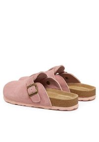 DeeZee Klapki W23Q22095 Różowy. Kolor: różowy. Materiał: zamsz, skóra