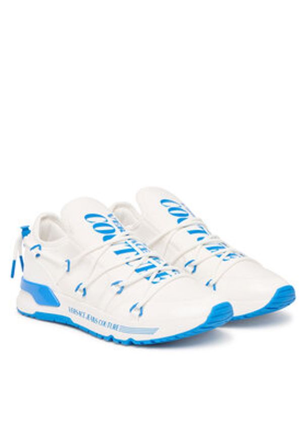 Versace Jeans Couture Sneakersy 80YA3SA6 Biały. Kolor: biały. Materiał: materiał