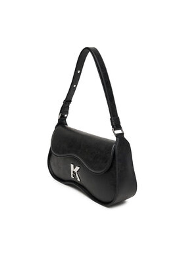 Karl Lagerfeld Jeans Torebka A3W30212 Czarny. Kolor: czarny