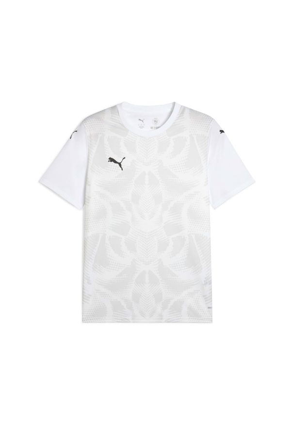 Koszulka Puma Team Ultimate. Kolor: biały. Materiał: materiał. Sport: piłka nożna