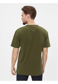 Tommy Jeans T-Shirt Classic Xs Badge DM0DM17870 Zielony Classic Fit. Kolor: zielony. Materiał: bawełna #3