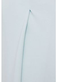 Stefanel Spódnica kolor turkusowy midi ołówkowa. Stan: podwyższony. Kolor: turkusowy. Materiał: dzianina. Wzór: gładki #4