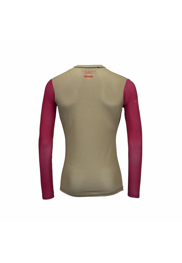 KENNY - Damski jersey Kenny Charger. Kolor: beżowy. Materiał: jersey. Sport: kolarstwo
