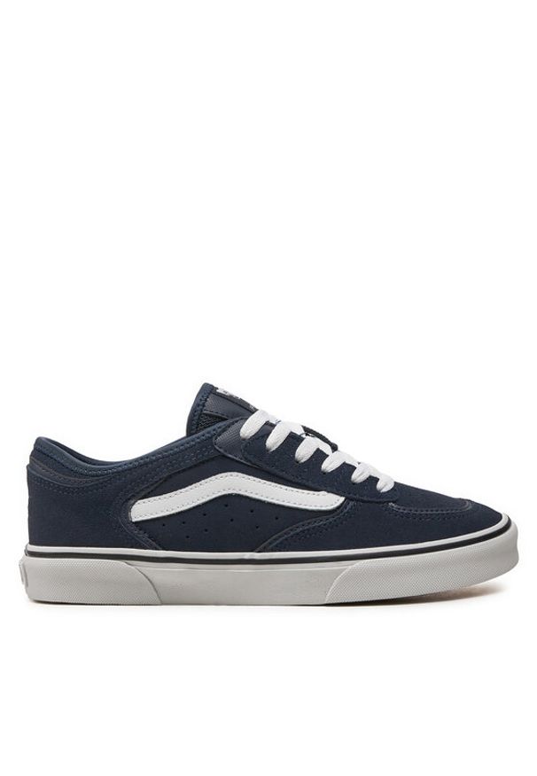 Vans Tenisówki Rowley Classic VN0A4BTTBNY1 Granatowy. Kolor: niebieski. Materiał: skóra, zamsz