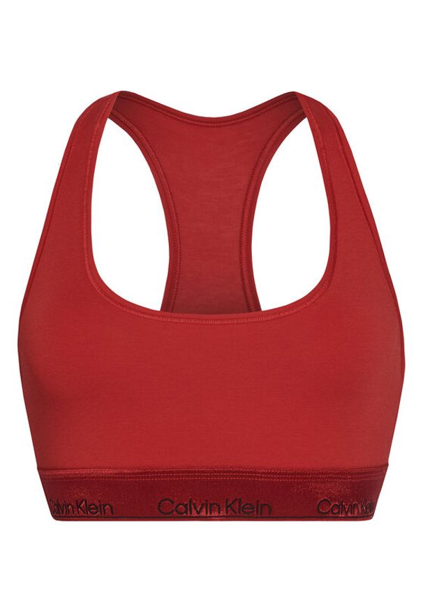 Calvin Klein Underwear Biustonosz top LV00QF8547 Czerwony. Kolor: czerwony. Materiał: bawełna