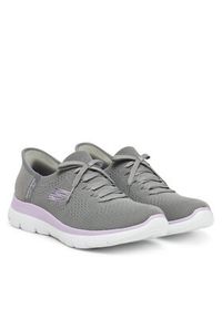 skechers - Skechers Sneakersy Summits-New Daily 150263/GYLV Szary. Kolor: szary. Materiał: materiał #6
