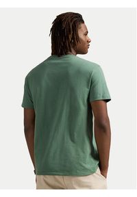 Polo Ralph Lauren T-Shirt 710704248270 Zielony Regular Fit. Typ kołnierza: polo. Kolor: zielony. Materiał: bawełna #6