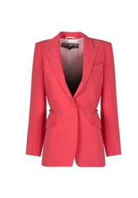 Patrizia Pepe Marynarka | 2S1420/A049 | Kobieta | Różowy. Okazja: na co dzień. Kolor: różowy. Materiał: poliester, elastan. Styl: klasyczny, casual, elegancki #3