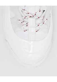 Burberry - BURBERRY - Białe sneakersy Arthur. Kolor: biały. Materiał: zamsz, guma, materiał, poliamid #5