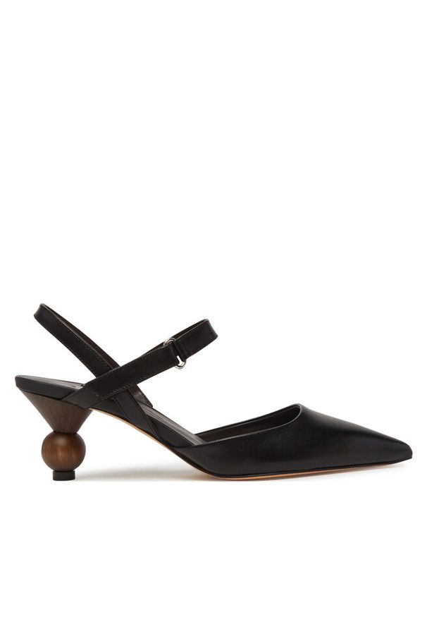 Sandały Weekend Max Mara. Kolor: czarny