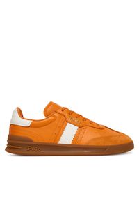Polo Ralph Lauren Sneakersy Aera 804956688007 Pomarańczowy. Kolor: pomarańczowy. Materiał: skóra