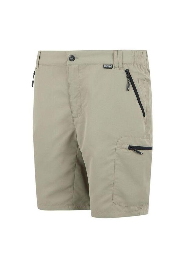 Szorty Regatta Leesville III. Kolor: żółty. Długość: krótkie. Sport: turystyka piesza