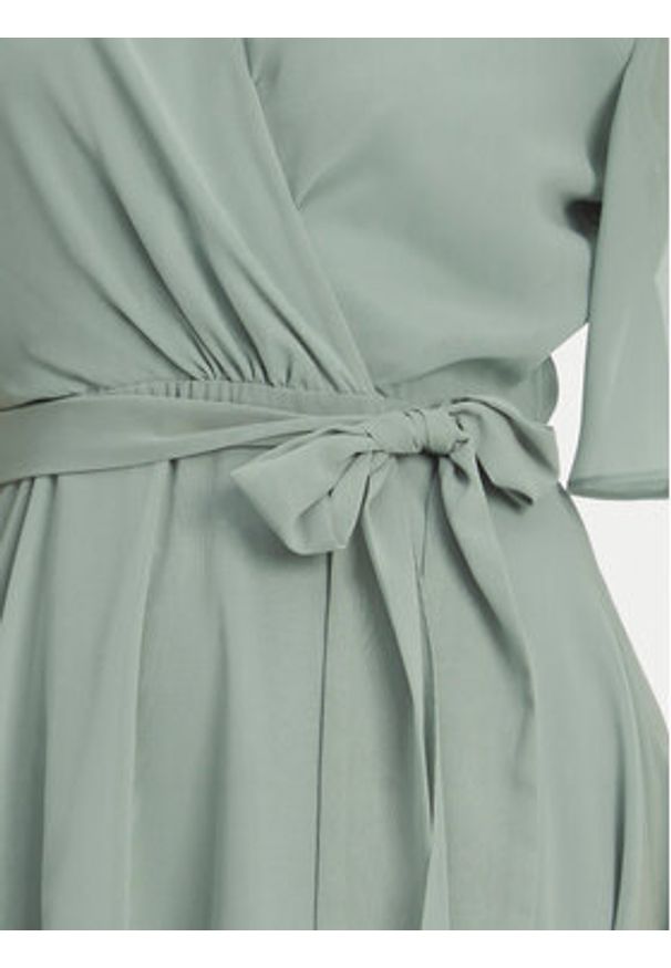 Swing Sukienka koktajlowa 5AI10200 Zielony Regular Fit. Kolor: zielony. Materiał: syntetyk. Styl: wizytowy