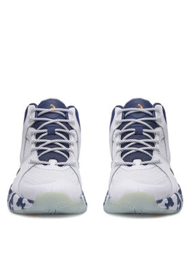 Shaq - SHAQ Buty do koszykówki RADIATE AQ95016M-WD Biały. Kolor: biały. Materiał: skóra. Sport: koszykówka
