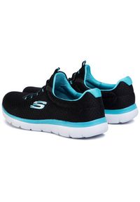 skechers - Skechers Sneakersy Summits 12980/BKTQ Czarny. Kolor: czarny. Materiał: materiał #4