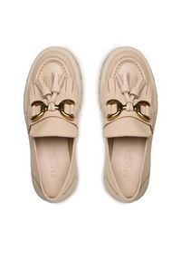 Badura Loafersy PALMI-23SS11171 Beżowy. Kolor: beżowy. Materiał: skóra #4