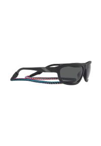 Emporio Armani okulary przeciwsłoneczne 0EA4183U męskie kolor czarny. Kształt: prostokątne. Kolor: czarny #4