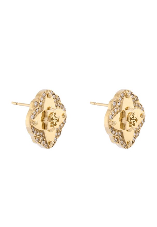 Guess Kolczyki JUBE05 510JW Złoty. Materiał: metalowe. Kolor: złoty