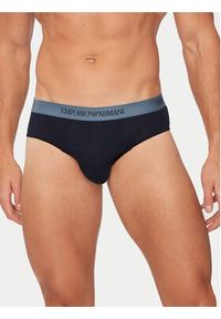 Emporio Armani Underwear Komplet 3 par slipów 111624 4F722 75536 Granatowy. Kolor: niebieski. Materiał: bawełna #3