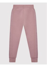 Guess Spodnie dresowe J2YQ24 FL03S Fioletowy Regular Fit. Kolor: fioletowy. Materiał: syntetyk #3