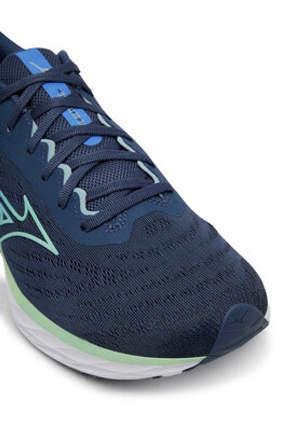 Mizuno Buty do biegania Skyrise 6 J1GC2518 Niebieski. Kolor: niebieski. Materiał: materiał