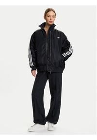 Adidas - adidas Kurtka bomber Firebird JX2991 Czarny Oversize. Kolor: czarny. Materiał: syntetyk #5