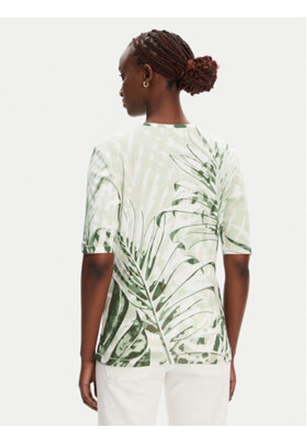 Olsen Bluzka 11105126 Zielony Regular Fit. Kolor: zielony. Materiał: bawełna