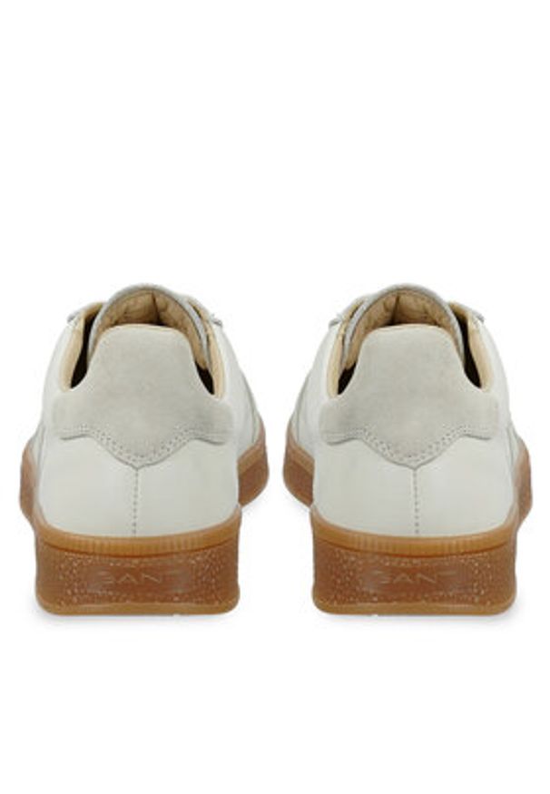 GANT - Gant Sneakersy 31531039 Écru. Materiał: skóra