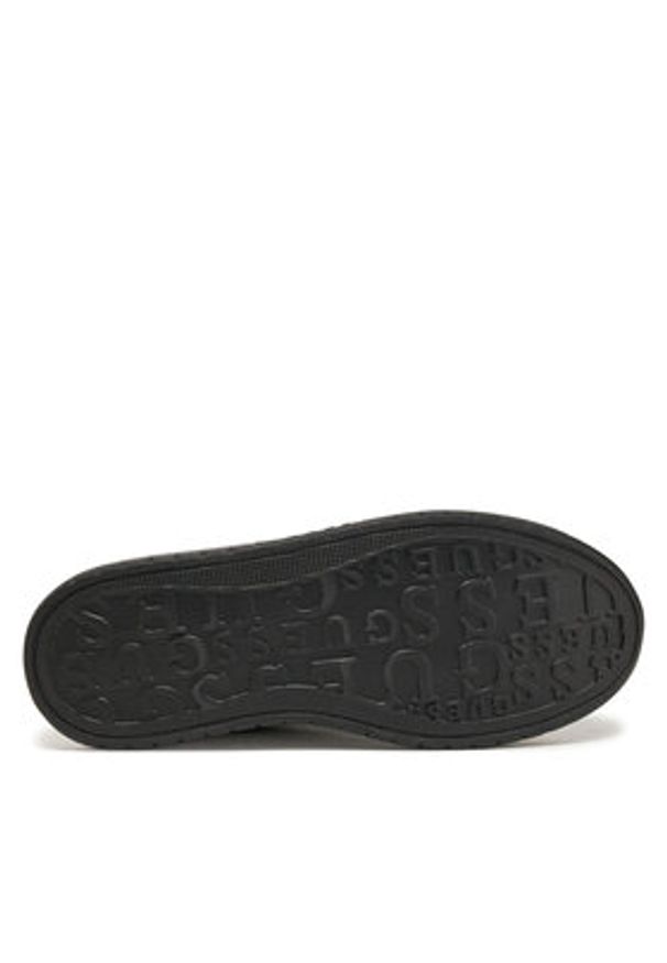 Guess Sneakersy FLPRID ELE12 Czarny. Kolor: czarny. Materiał: skóra
