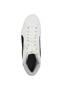 Buty do chodzenia męskie Puma Smash V2 Mid L. Kolor: biały. Materiał: materiał, syntetyk. Szerokość cholewki: normalna. Sport: turystyka piesza
