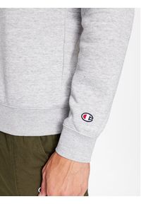Champion Bluza Crewneck Sweatshirt 219204 Szary Comfort Fit. Kolor: szary. Materiał: bawełna