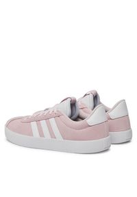 Adidas - adidas Sneakersy VL Court 3.0 ID6281 Różowy. Kolor: różowy. Materiał: zamsz, skóra #2