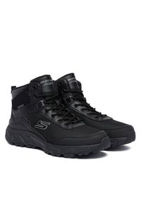 skechers - Skechers Trekkingi Hillcrest 2.0 237804 BBK Czarny. Kolor: czarny. Materiał: skóra. Sport: turystyka piesza #5