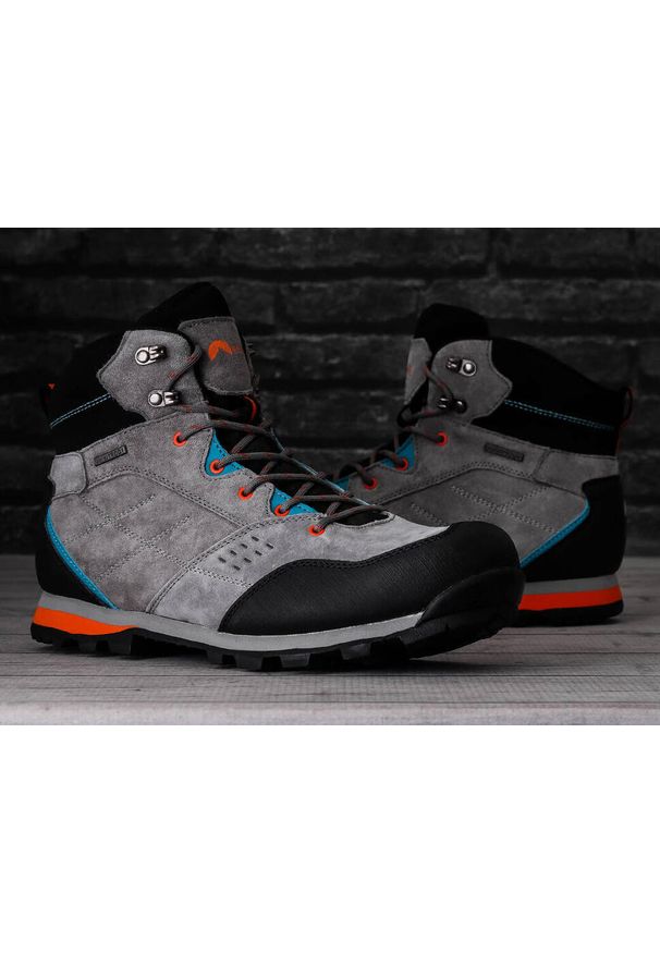 Buty trekkingowe Elbrus Condis WP Mid. Kolor: szary