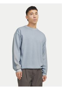 Jack & Jones Bluza Charge 12268273 Błękitny Loose Fit. Kolor: niebieski. Materiał: bawełna