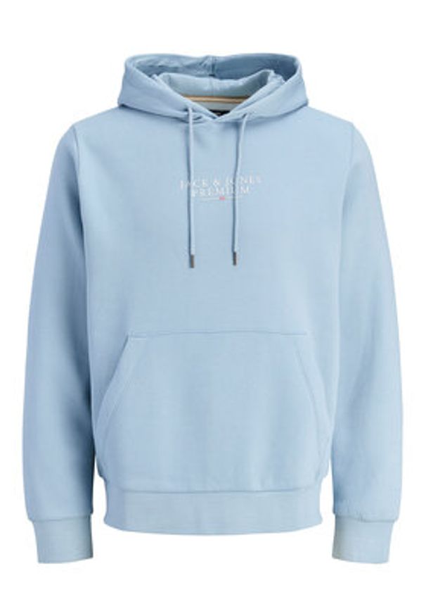Jack & Jones Bluza Archie 12216335 Niebieski jasny Regular Fit. Kolor: niebieski. Materiał: bawełna