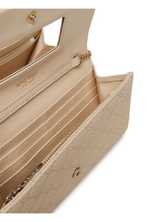 Nine West Torebka NW-W1-011-SS25 Beżowy. Kolor: beżowy