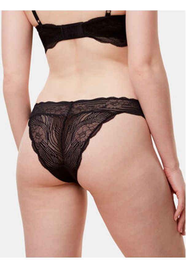 Triumph Figi brazylijskie Lift Smart 10215908 Czarny. Kolor: czarny. Materiał: syntetyk