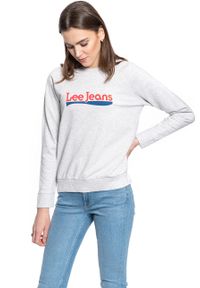 Lee - LEE CREW SWEATSHIRT SHARP GREY MELE L53KBR03