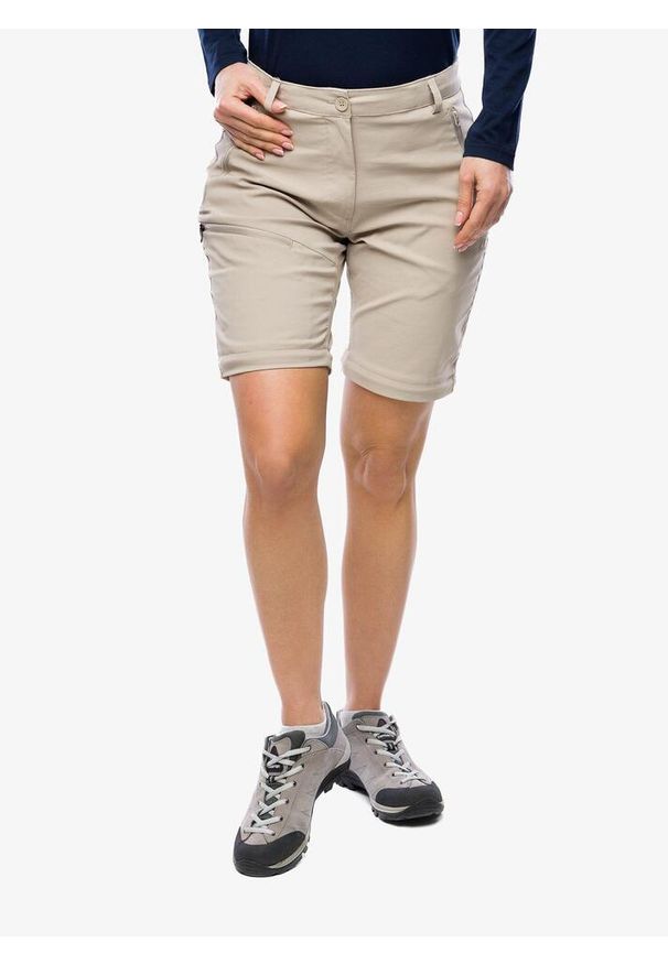 CRAGHOPPERS - Spodnie turystyczne damskie Craghoppers NosiLife Pro Convertible Trouser III. Kolor: biały