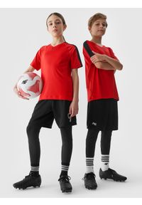 4f - 4F Koszulka piłkarska dziecięca 4F x Robert Lewandowski - czerwona 158/164 (12-14 lat). Kolor: czerwony. Materiał: materiał. Wzór: nadruk. Sezon: lato. Sport: piłka nożna #1