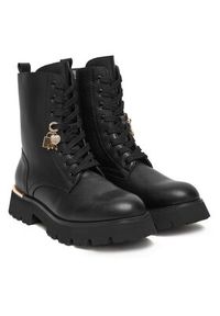 Patrizia Pepe Trzewiki PPJ977.31 Czarny. Kolor: czarny. Materiał: skóra #4