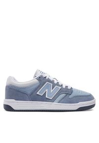 New Balance Sneakersy BB480LEB Szary. Kolor: niebieski, szary
